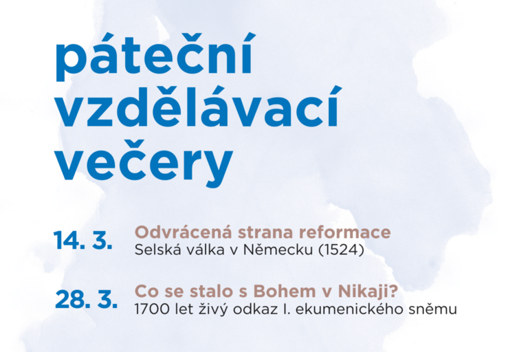 Zveme na seniorátní večery